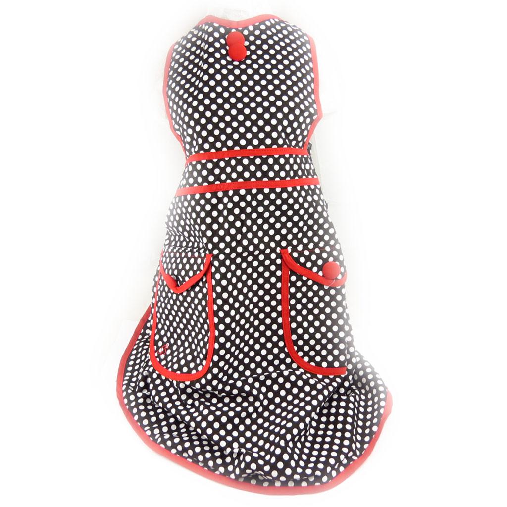 Les Trésors De Lily [K7805] - Tablier créateur 'Hôtesse' petits pois