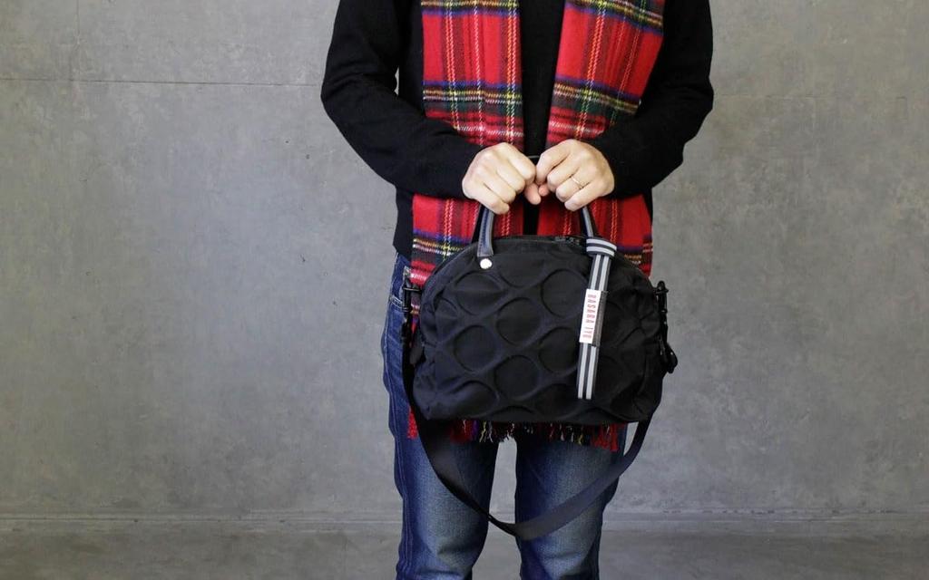 Zita 2WAY Shoulder Bag Water Repellent 1414812 [Basara] (Navy (60))