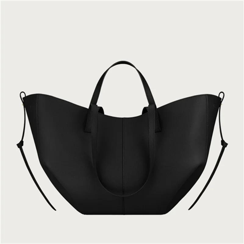 Y2K - Best seller French pleated leather shoulder bag large capacity crossbody bag for daily travel