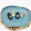 Resin Nail Art Gel Polish Color Palette Display Board Holder Plate Manicure Tool