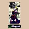 Mato seihei no slave Tenka Izumo Glass MagSafe Mobile Phone Case for iPhone 17 16 15 14 13 12 11 Air Pro Max Plus Mini Colorful