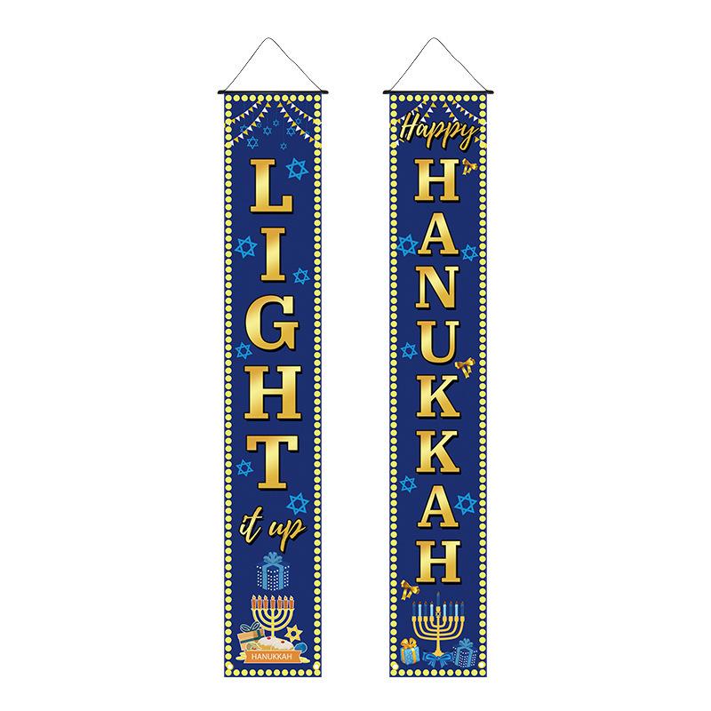 New Year Festival Decorative Door Banner: 31x180cm Hanging Flag for Outdoor Use