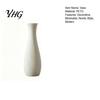 Handmade Style Vase for Floral Arrangements 3D Printed Ribbed Vase, Modern Minimalist Flower Container Dried and Flowers Artificial Flowers,
