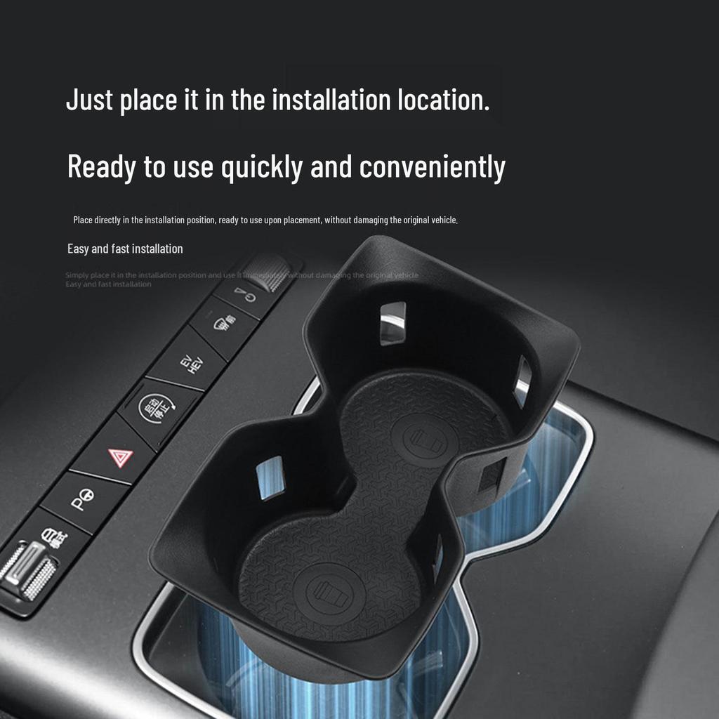 Compatible BYD Song Pro DMI Central Cup Holder Coaster Cover, Interior Accessory for 26 Models