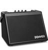 Amplificator Donner pentru tastatură electronică cu tobe, difuzor extern de 20 W, mini fără fir mic, negru, japoneză, manual de instrucțiuni DDA-20