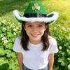 Festival Hat for . Patrick's Day Celebration Denims and Plastic Offering Portable Comfort and Individualized Style