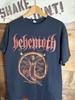 2006 Behemoth Pandemonic Incantations Metal Band T Size L Black Rare Unisex T-Shirt