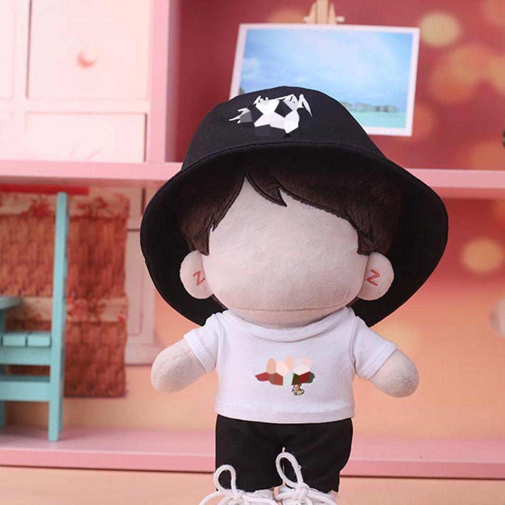 Color Shorts Change Dressing Game Stripes Lattice Denim Jeans 20CM Doll Pants Idol Dolls Clothes