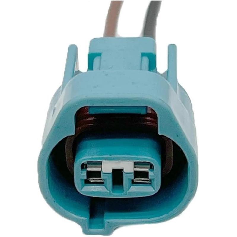 Automobil-Elektriksteckverbinder 2-Pin Automobil Front- und Nebelschlussleuchte pl;/UG Kabelbaum Buchse Elektronischer Stecker Blau Passend Kompatibel