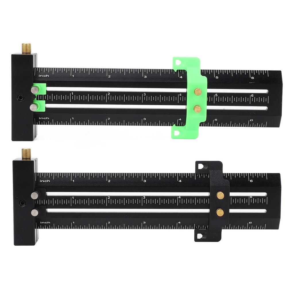 6in Woodworking Scriber with Limit Block Parallel Vertical Marking Easy To Read Double Line Marking