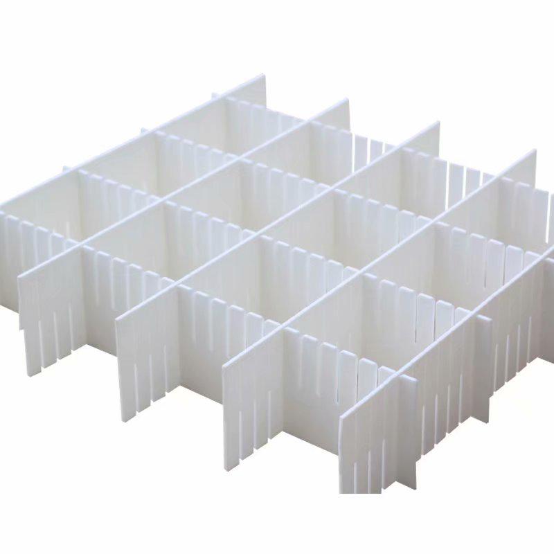 Adjustable Plastic Drawer Dividers for Underwear, Makeup, and Accessories