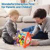 Hračka Qizebaby Baby Hračka Activity Cube 8 v 1 Montessori hračka Vzdělávací hračka pro rané učení Spousta ručních hraček Vzdělávací hračka Rozpoznávání tvarů Brzy