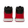 Anta Fabric Synthetic Leather Non-Slip Wear-Resistant Lightweight Mid-Top Sneakers Men Sneakers Black Red White 91948088-4