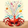 1Pc Novelty Crab Claw Pens Lobster Claw Pens Fun Ballpoint Pens Adorable Gel Pen Comfortable Grip Smooth Writing Student Pen,for School Office