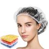 Thickened Waterproof Disposable Shower Cap for Bathing, Barbershop, Hotel, and Hair Dyeing