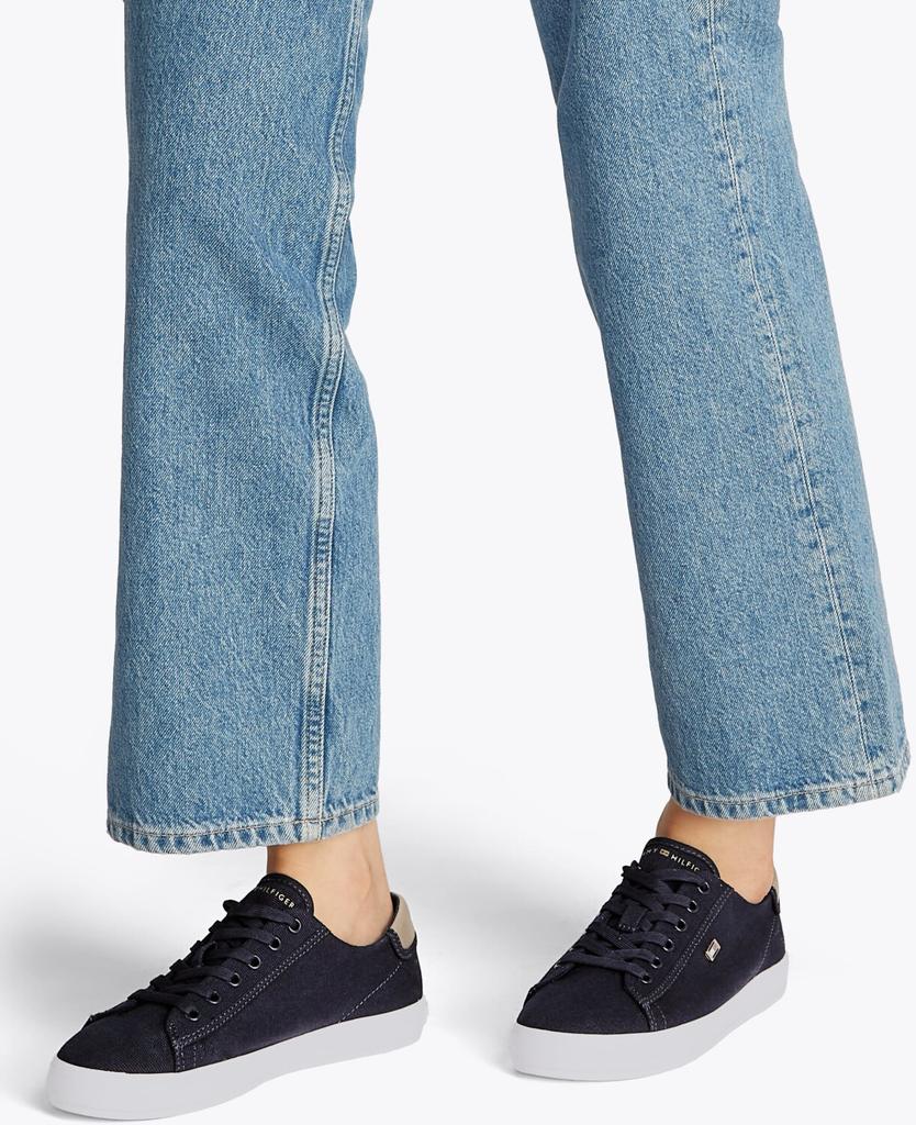 Кроссовки Tommy Hilfiger Vulc canvas trainers without laces FW0FW08647-DW6