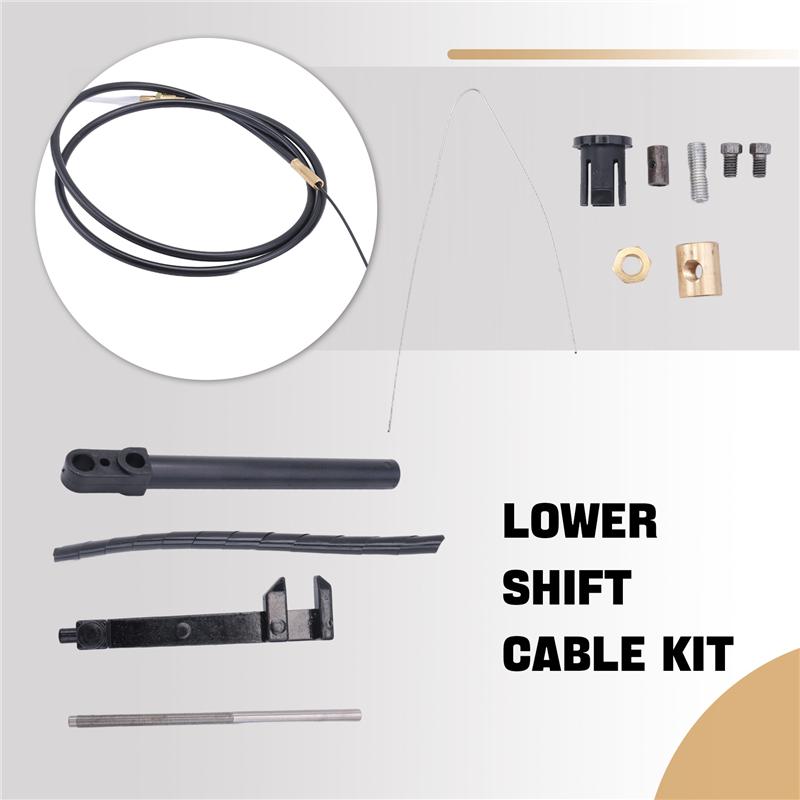 

1 Set Lower Shift Cable Kit 865436A02 Replacement Spare Part For Mercruiser Alpha Gen One & Two 1 2 R MR MC как