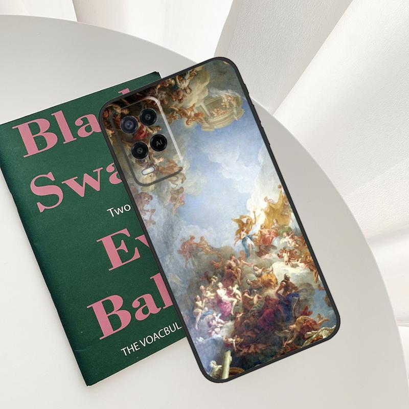 Renaissance Art Painting For OPPO A5 A6 Pro A15 A17 A77 A16 A76 A96 A18 A38 A58 A78 A98 A54 A74 A94 A40 A60 A80 Case