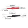 10Pcs Auto Test Probe Car Electrical Circuit Detection Diagnostic Tool Multimeter Test Leads Pin Flexible Test Probe Tips 0.7mm