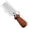 High-Quality Stainless Steel & Acacia Wood Cheese Knife and Fork Set