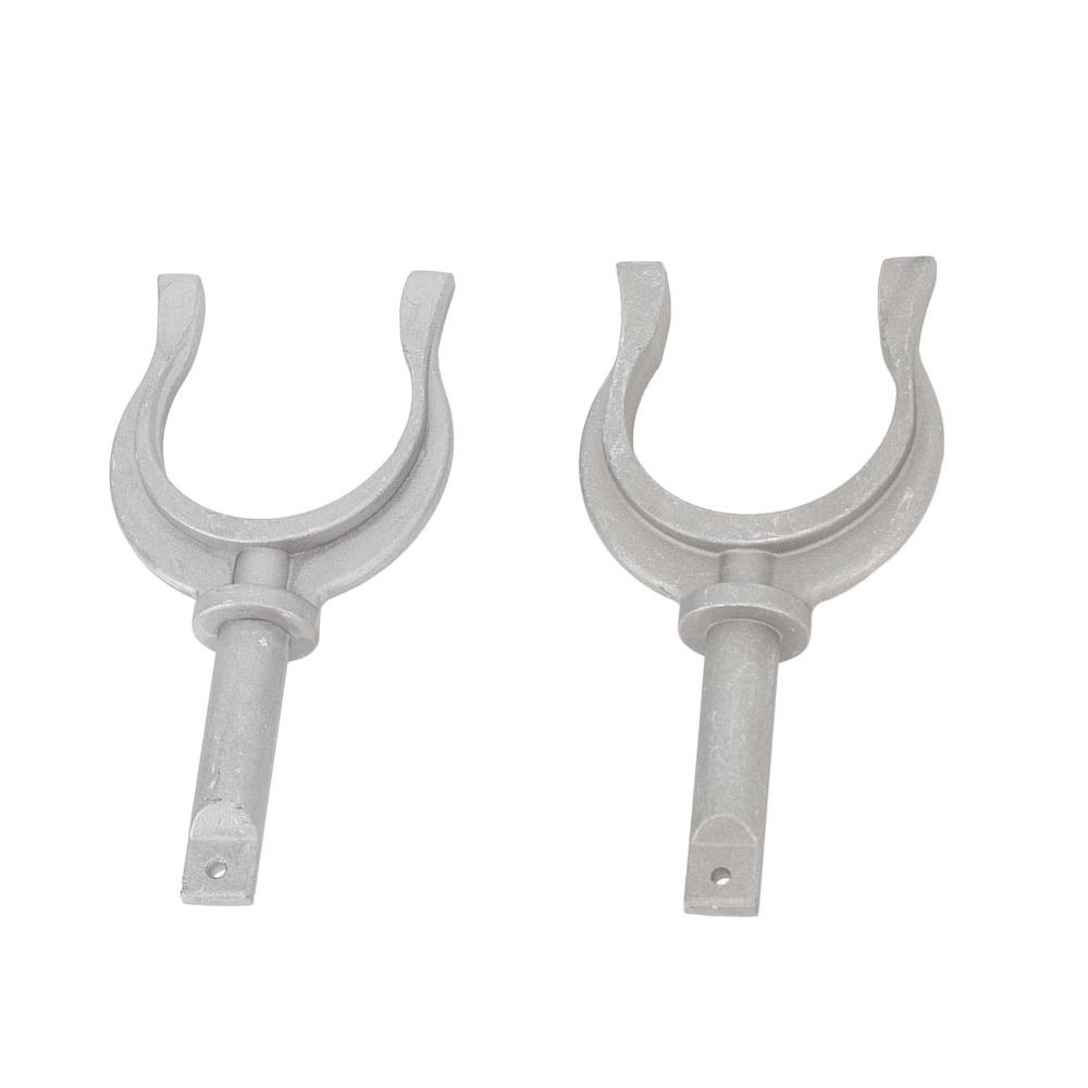 2Pcs Aluminum Side Mount Oarlock Oar Lock Boat Rowlock Portable Socket Bracket  Canoe