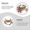 2pcs Artificial Crabs Toys Fake Crabs Models Lovely Imitation Crabs Playthings/YY