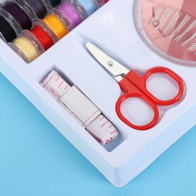 Home Travel Sewing Kit Scissor Thread Needle Measuring Tape Set Sewing Tool