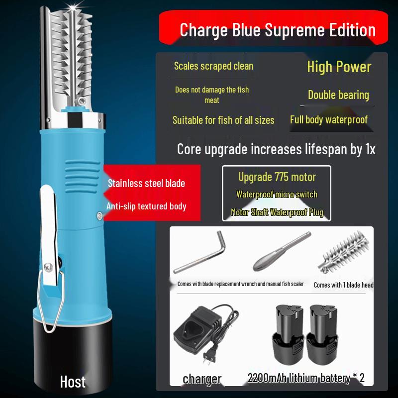 Qiwei Commercial Automatic Electric Fish Scaler