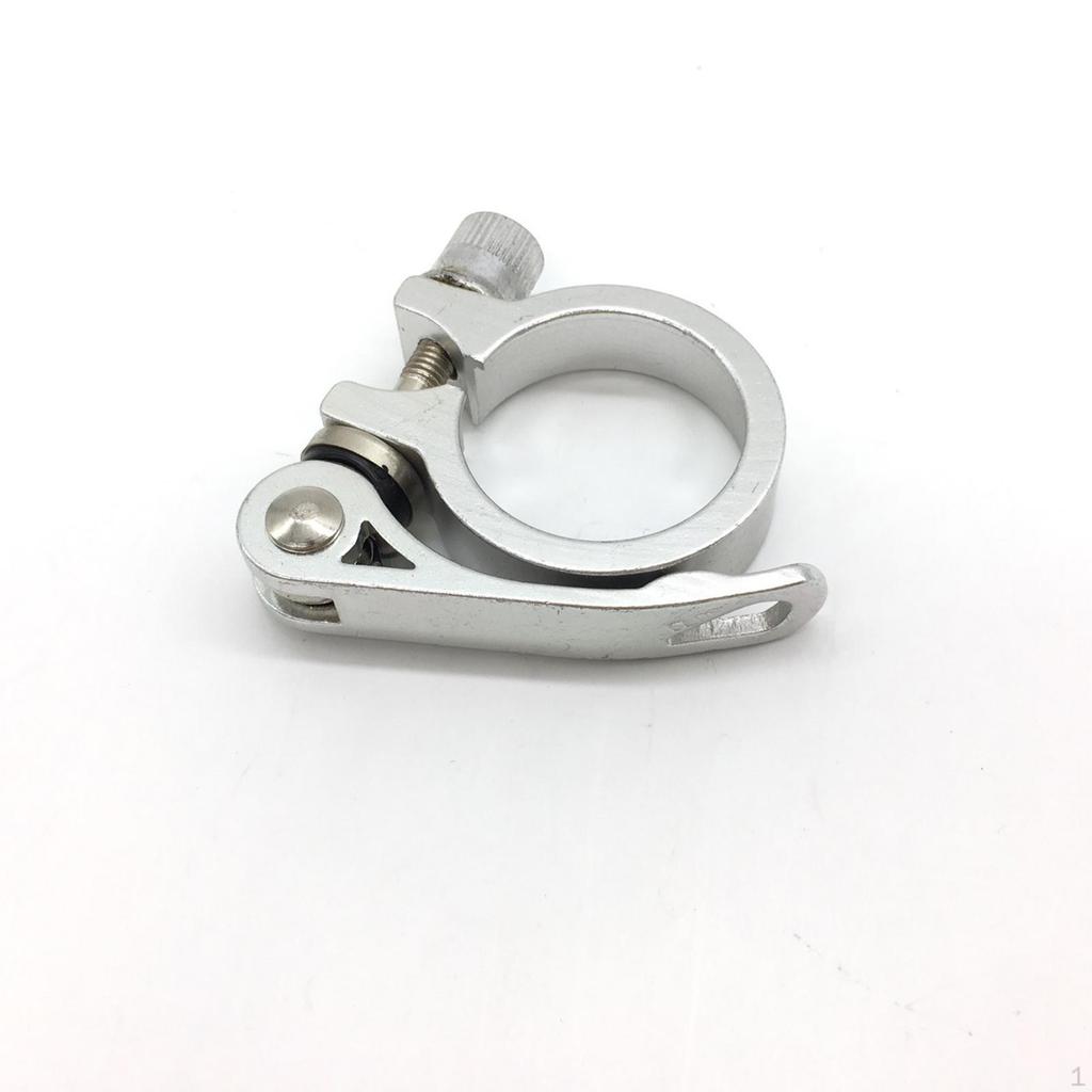Bike Seat Post Clamp Seatpost Aluminum Alloy Spare Parts Inner Diameter 38mm Quick Release for