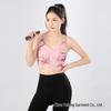 Chinese Print Yoga Tank Top with Built-in Bra - Strappy, Comfortable Sportswear for Women
