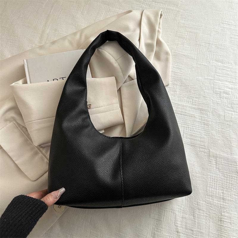 Bags Large-capacity summer soft-faced underarm bags Versatile niche casual portable shoulder bags
