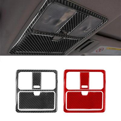 Pro NISSAN 350Z Z33 2003-2009 Samolepka na panel stropního světla do auta Kryt z uhlíkových vláken Ozdobné doplňky Styling auta