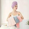Ultra fine fiber towel wrapped and thickened Ladies' dry hair cap Thick and highly absorbent headscarf for wiping hair