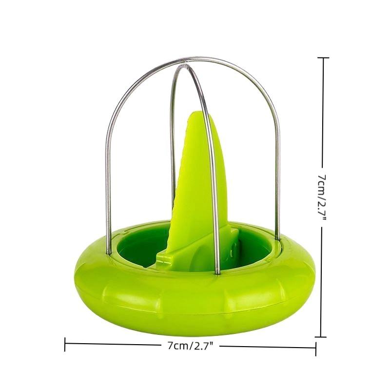 

1Pc Kiwi Fruit Cutter Peeler Slicer Stainless Steel Detachable Lemon Peeling Tool Fruits Salad Maker Kitchen Gadgets Accessories зелений