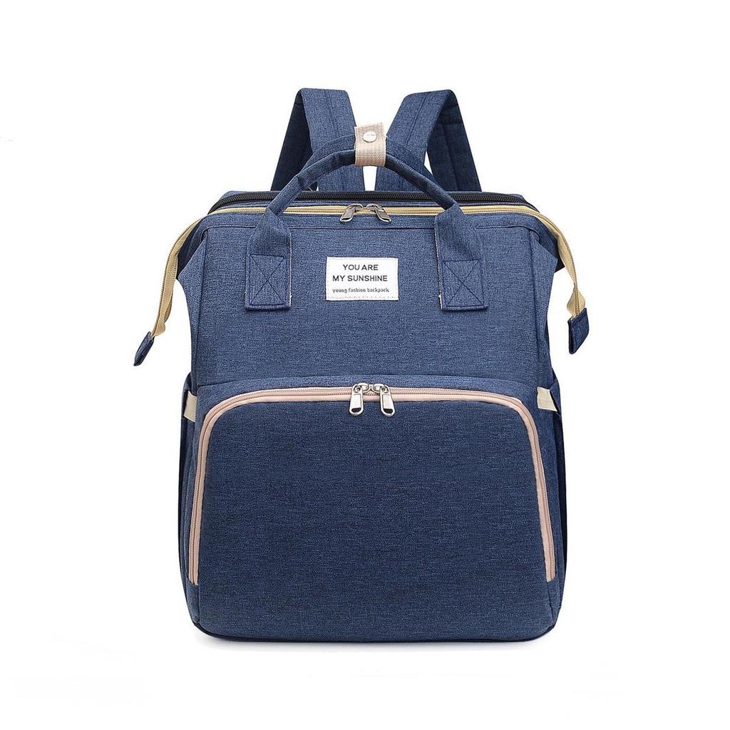 Multifunktionales Tragbares Babybett & Mama-Tasche: Leichter Faltbarer Moskitonetz-Rucksack