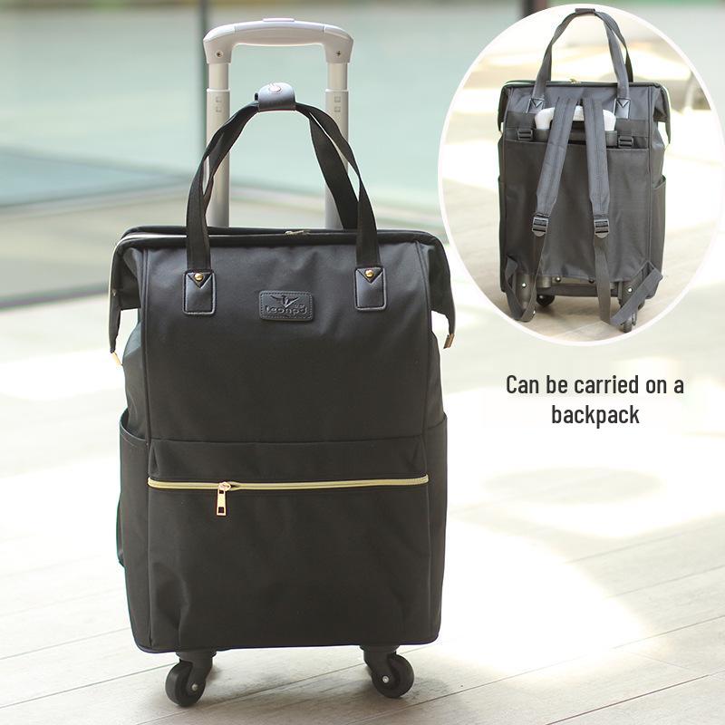 

Легкая женская дорожная сумка на колесиках в корейском стиле - Сумка большой вместимости для коротких поездок Large