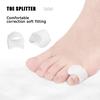 2ps/Pair Little Toe Thumb For Daily Use Silicone Gel Toe Bunion Guard Foot Care Finger Toe Separator Hallux Valgus Toe Care