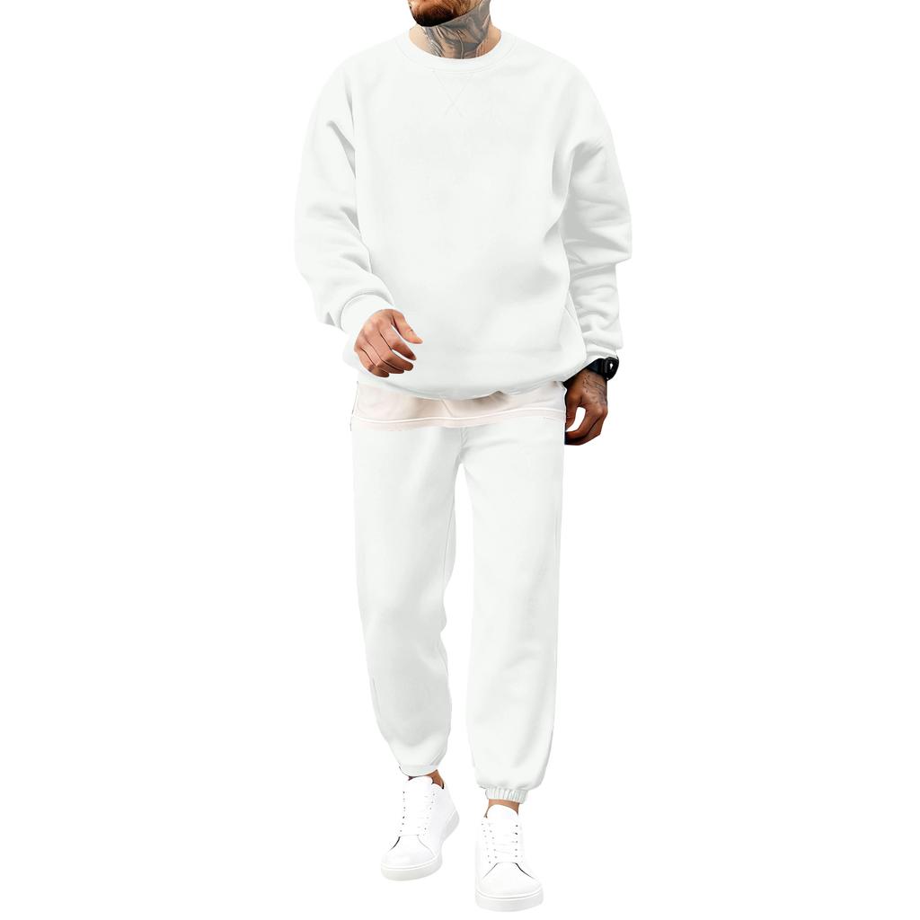 Men's Sweatshirts Sweatshirts And Jogging Pants Track Pants Fleece Tracksuit Sets