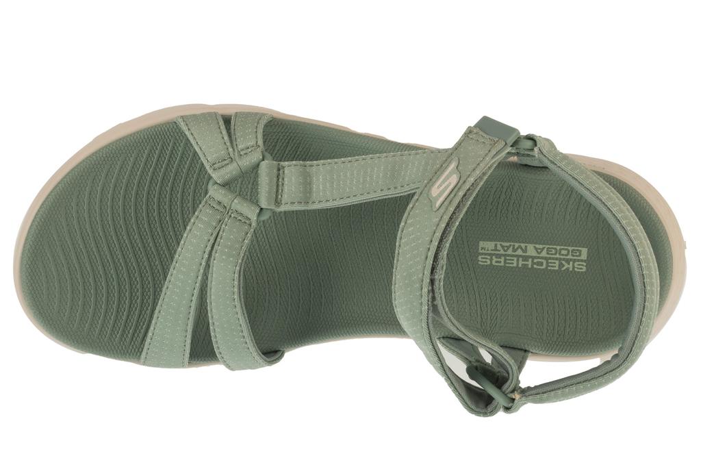 Skechers Go Walk Flex Sandal - Sublime, Womens Green Sandals