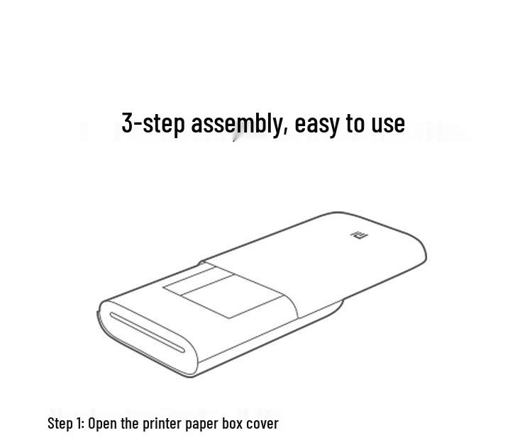 Xiaomi Pocket Photo Printer 3" Instant Sticker Photo Paper