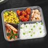 Disposable Rectangular Plastic Food Container Set