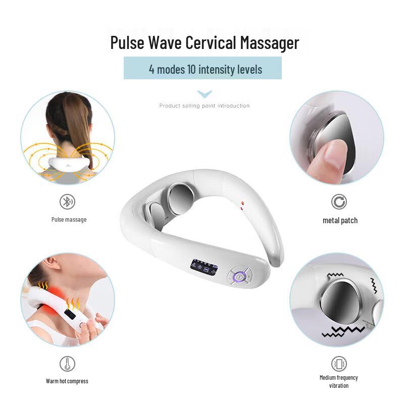 Hozheng Pulse Neck Massager CN Plug (adapter Included)
