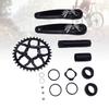 Bike Crank Arm Set Aluminum DUB Hollow Split Narrow Wide Chainring Crank Set for Mountain Bikes