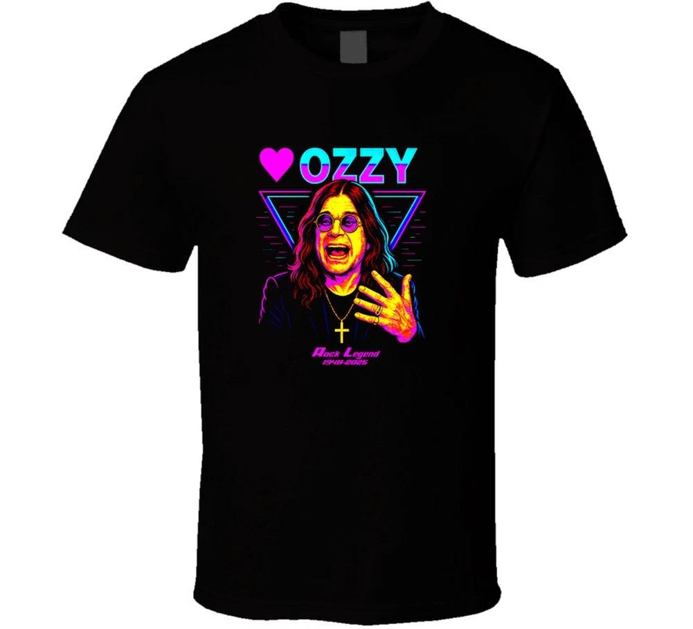 

Love Ozzy Rock Legend 1948 2025 Metal Music Gift T Shirt S