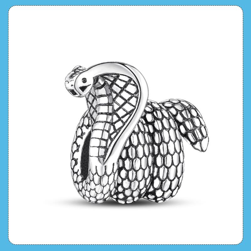 Copper Flower Firefly Chameleon Charms Pendant Bead Fits Original Bracelet Necklace Women Diy Animals Plants