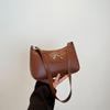 Small Square Pu Crossbody Bag With Zipper Closure For Casual Street Style Women
