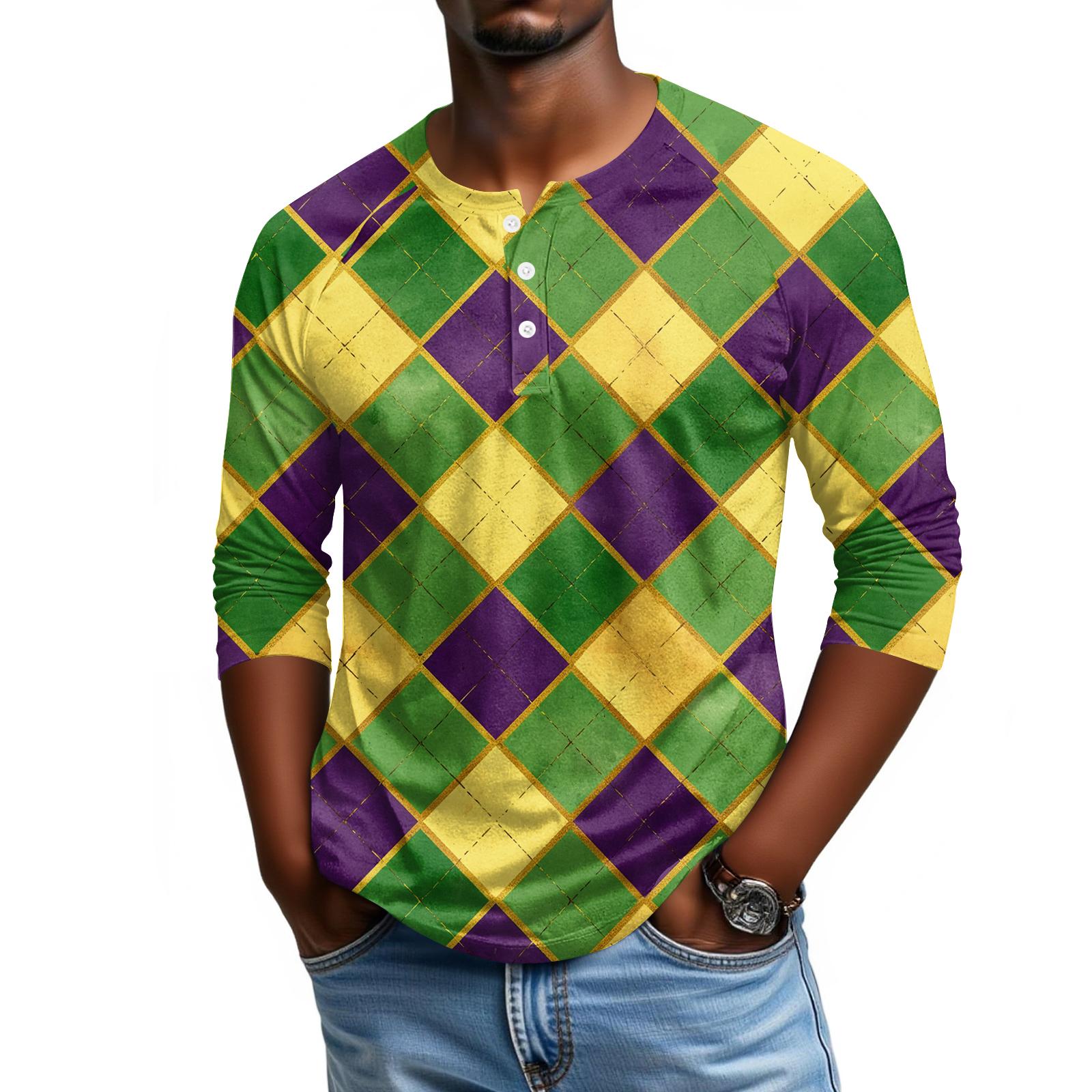 

Мужской топ с рукавом реглан и рукавом три четверти XL жёлтый