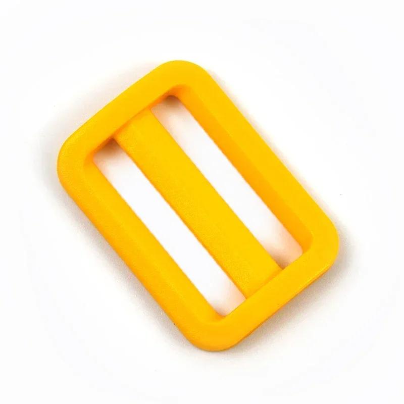 20Pcs Meetee 25/32/38mm Plastic Ring Buckles Tri-Glide Slider Adjuster Belt Buckle Dog Collar Clasp Hooks DIY Sewing Accessories