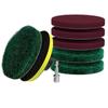 Tub Kitchen For Bathroom Floor Tile Scrubber Power Scouring Pads Drill Power Brush Polishing Pad