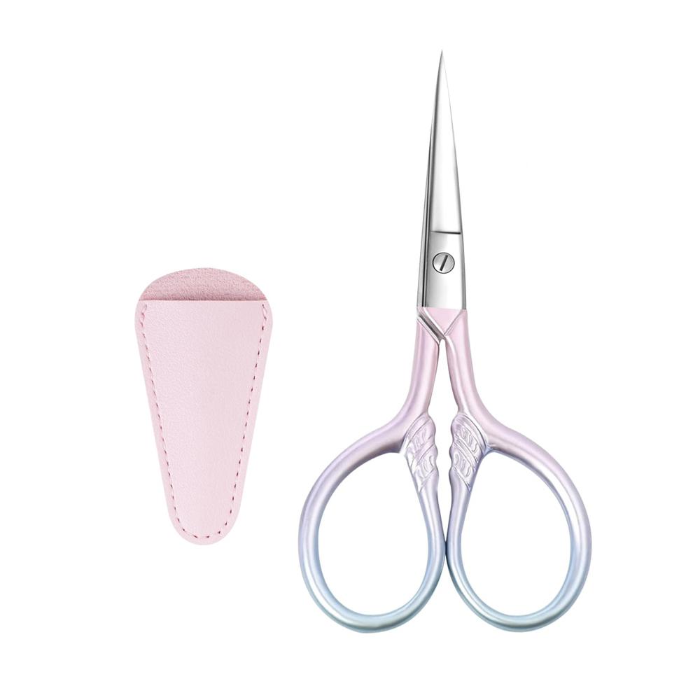 Multifunctional Stainless Steel Sharp Scissors Embroidery Needlework Scissors Shears Small Eyebrow Scissors for Household Beauty